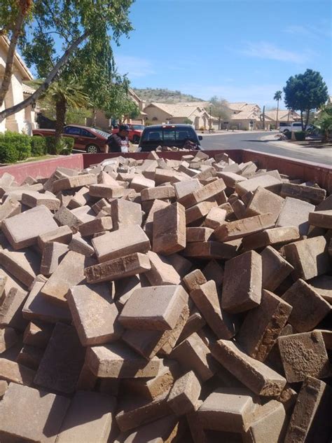 Limerock and Dirt For Free. . Craigslist phoenix free pavers